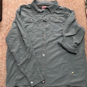 Wrangler Outdoor Series green Men’s shirt XL